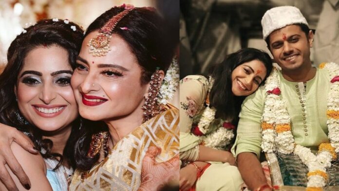 Aishwarya Sharma's Unforgettable Wedding Moment: When Rekha Surprised Her!