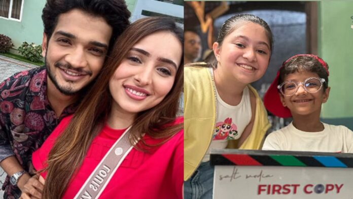 Munawar Faruqui's Wife Shares Adorable Family Moments on 'First Copy' Set | Exclusive Glimpse