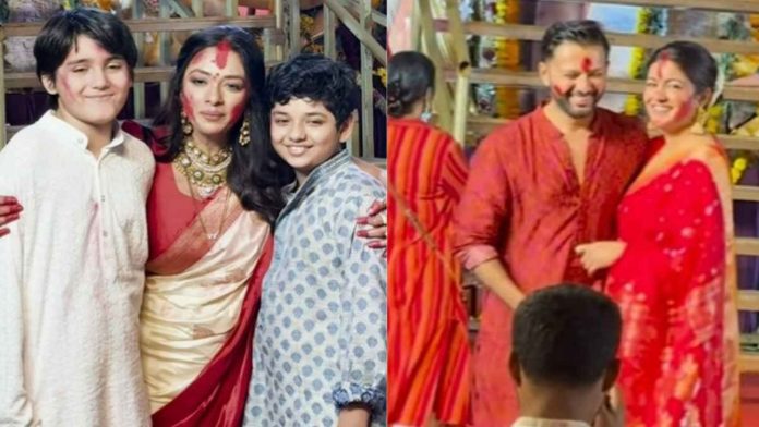 Dussehra 2024: TV Stars Celebrate Sindhoor Khela, Rupali Ganguly & Ishita Dutta Shin