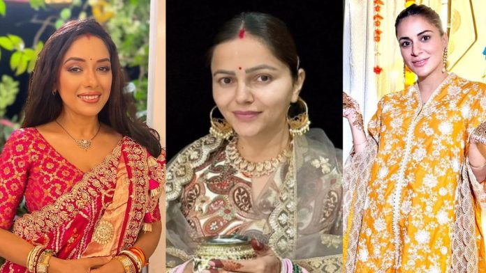 Karwa Chauth 2024: Inside TV Stars' Festive Celebrations - Rupali to Rubina