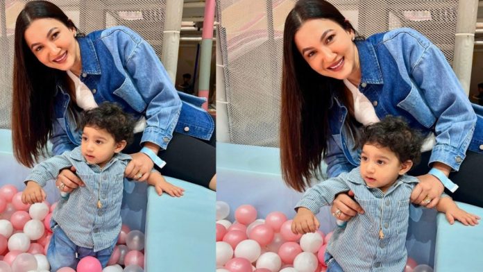 Gauahar Khan's Adorable Mom Moment: Son Zehaan's Epic Reaction to Her Bruise