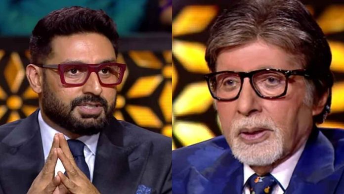 KBC 16: Abhishek Teases Amitabh Bachchan for Wearing His Outfits & Shoes