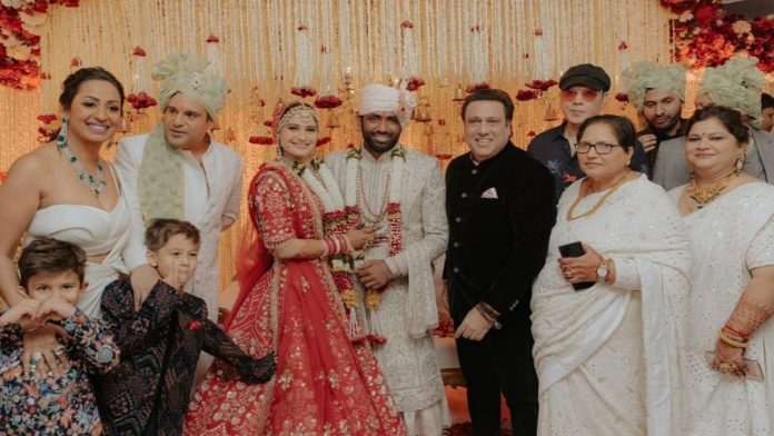 Govinda's Birthday: Arti Singh Shares Unseen Wedding Pics with 'Chi Chi Mama'