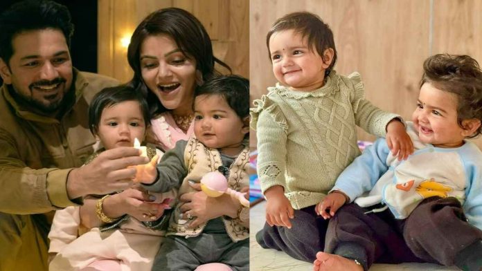 Rubina Dilaik-Abhinav Shukla Celebrate Daughters Edhaa & Jeeva's 1st Birthday