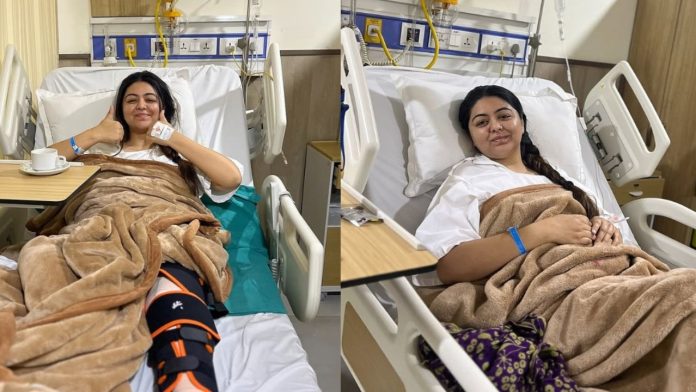 Ghum Hai Kisikey Pyaar Meiin's Shafaq Naaz Undergoes Knee Surgery, Shares Pics