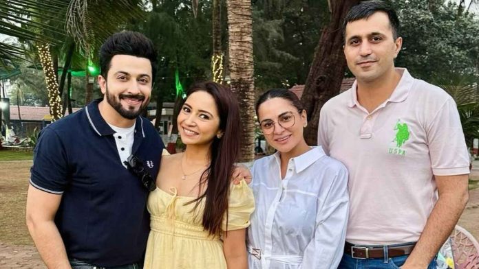 Shraddha Arya's Twins Meet Dheeraj Dhoopar & Vinny Arora; See Adorable Pic!