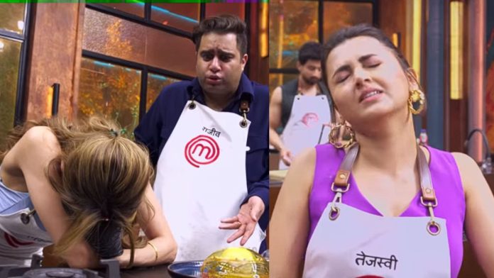 Celebrity MasterChef: Nikki Tamboli Breaks Down Under Vikas Khanna's Challenge