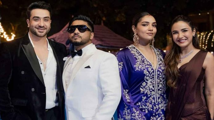 Jasmine Bhasin & Aly Goni's Unseen Moments from Raftaar's Wedding