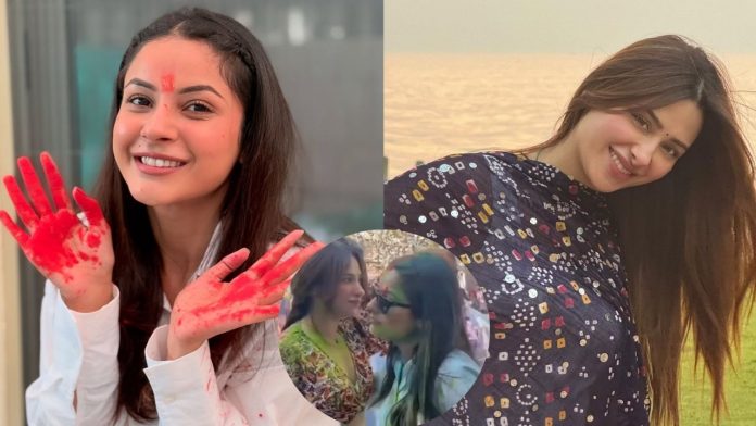 Shehnaaz Gill & Mahira Sharma Reunite at Holi Party: Watch Viral Video!