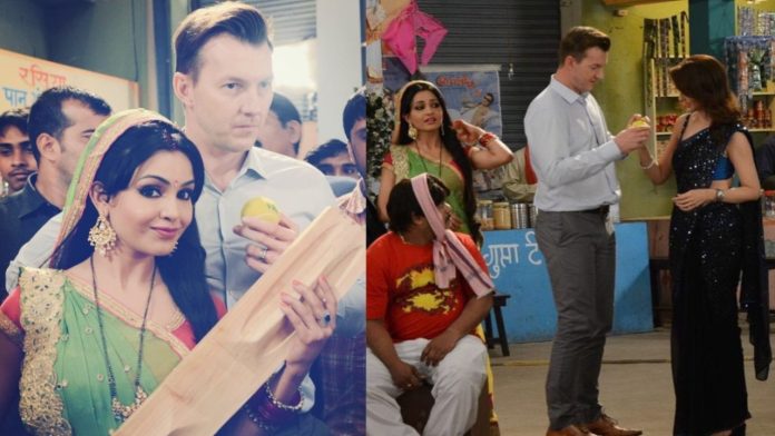 Bhabi Ji Ghar Par Hain: When Brett Lee Bowled to Aasif Sheikh on Set!