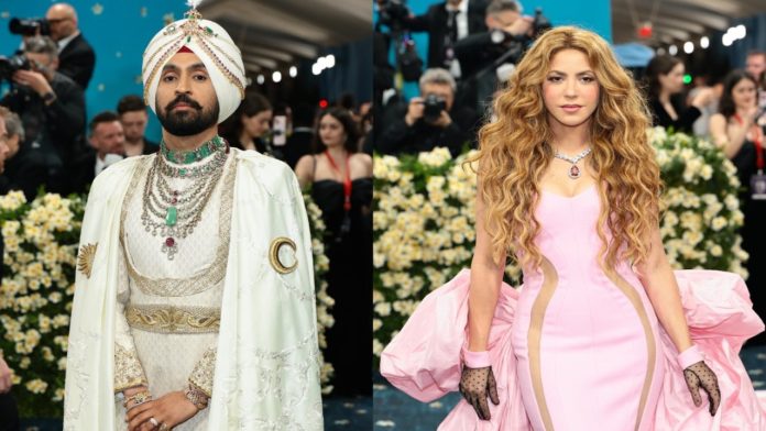 Diljit Dosanjh & Shakira Steal the Show: Unseen MET Gala 2025 BTS Video
