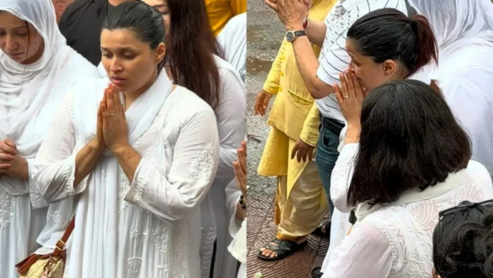 Mannara & Mitali Chopra Mourn Father's Passing in Heartbreaking Moment